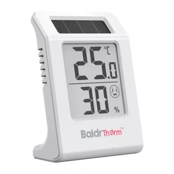 RAINPOINT BALDRTHERM E0587TH päikeseenergial töötav termohügromeeter juhtmevaba välisanduriga