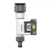 RainPoint Digital Water Flow Meter with Large LCD Display, G3/4 inch Thread, IPX6
