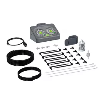 RainPoint IK149 Pottide Kastmiskomplekt - Automaatne Tilguti Niisutussüsteem 10 Pottile, USB/Akutoitel, LCD Ekraaniga