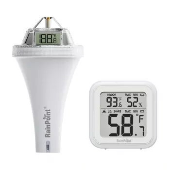 RainPoint Pool Thermometer with Gateway HCS565ARF+HCS015T2H