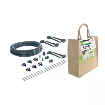 RAINPOINT Sprinkler Watering Kit - Complete Sprinkler System with 2 Adjustable Sprinklers, Quick Connect, Tap Adapter