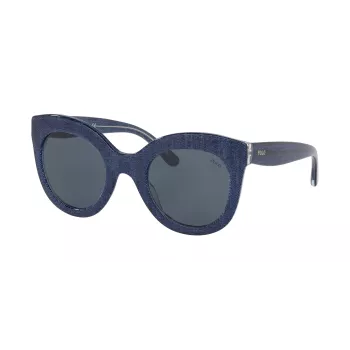 Ralph Lauren Naiste Päikeseprillid PH4148-578787 Havana Atsetaatraam Pruuni Gradientläätsedega 49mm