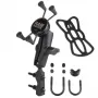 RAM MOUNTS Mootorratta lenkstangi X-Grip telefoni hoidik U-poldi alusega (RAM-B-174-UN7)
