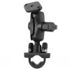 RAM Mounts RAM-B-149ZU-A U-Bolt Mount Short – B Size Ball, Fits 0.5–1.25 in. Rails, Black