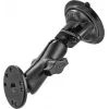 RAM Mounts iminappaga kinnitus AMPS-adapteriga - B-Ball (1 toll), teemant-alusplaat, keskmine vars, ümmargune alusplaat (RAM-B-166-202U)