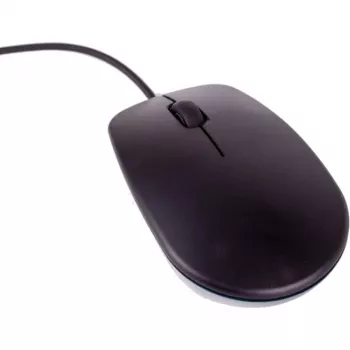 Raspberry Pi ametlik hiir (must/hall) - kahekäeline juhtmega optiline USB-hiir, 1000 DPI, 3 nuppu, kerimisratas, Plug & Play Raspberry Pi, PC, Mac jaoks