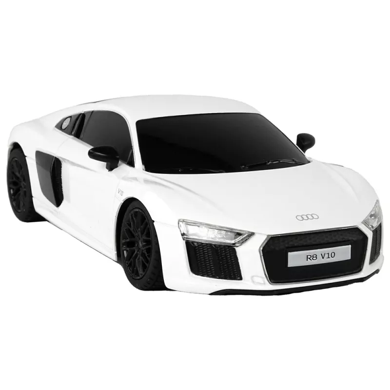 RASTAR 1:24 RC Audi R8 Pilot White kaugjuhitav auto