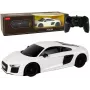 RASTAR 1:24 RC Audi R8 Pilot White kaugjuhitav auto