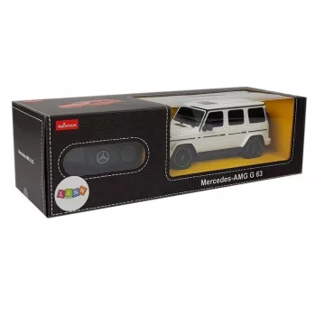 RASTAR Mercedes AMG G63 Pultautoga Auto RC Valge 1:24