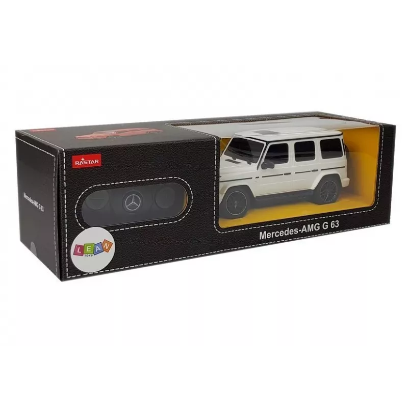 RASTAR Mercedes AMG G63 Pultautoga Auto RC Valge 1:24