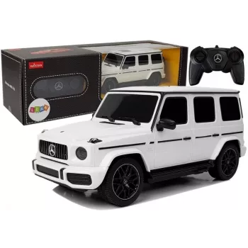 RASTAR Mercedes AMG G63 Pultautoga Auto RC Valge 1:24