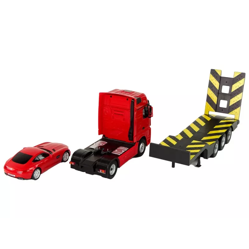 RASTAR Tow Truck R/C Mercedes-Benz 1:26 Red