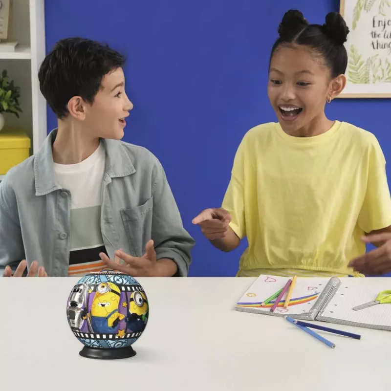 RAVENSBURGER 3D Puzzleball Minions 3 - 72 tükki