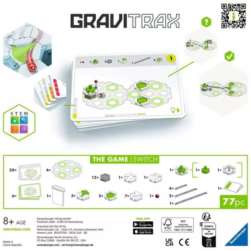 Ravensburger GraviTrax Game Switch laienduskomplekt