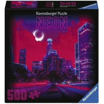 Ravensburger Puzzle Neon Collection Los Angeles (500 Pieces)