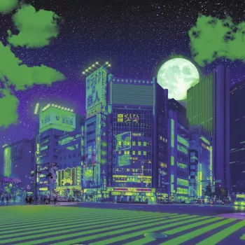 Ravensburger Puzzle Neon Collection Tokio (500 tükki)
