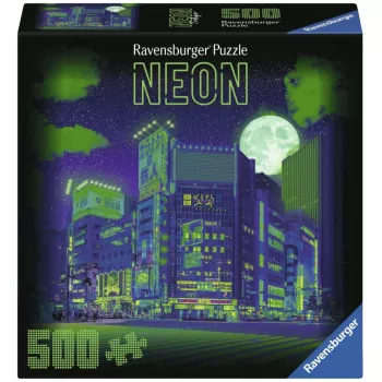 Ravensburger Puzzle Neon Collection Tokio (500 tükki)