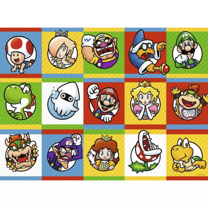 Ravensburger Puzzle Nintendo Super Mario - Character Collection (200 tükki)
