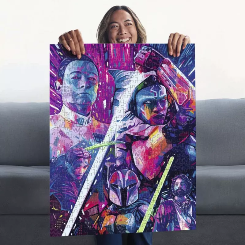 Ravensburger Puzzle Star Wars The Hyperspace Collection: Ahsoka (500 tükki, suured tükid)
