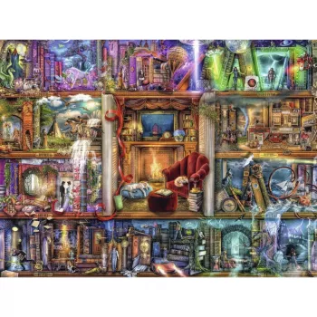 Ravensburger Puzzle The Grand Library (1500 Pieces)