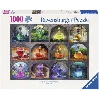 Ravensburger Puzzle Zaubertränke (1000 tükki) - Fantasy Magic Potions Jigsaw Puzzle