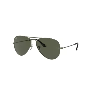 Ray-Ban Aviator Classic Päikeseprillid RB3025 55/14/135 mm Kuld/Roheline