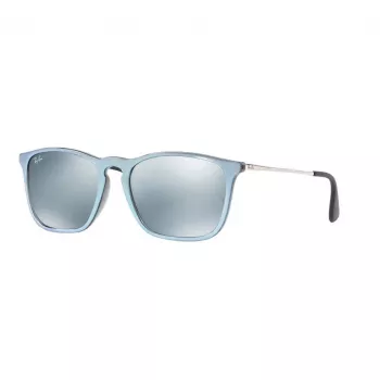 Ray-Ban Chris RB4187 Unisex Päikeseprillid 54/18/145 mm Läbipaistev Hall Hall Gradient