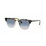 Ray-Ban Clubmaster RB3016 Päikeseprillid Läbipaistev Hall Sinine Gradient 51mm