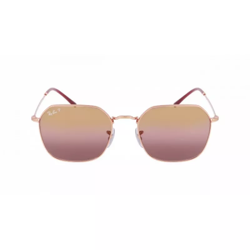 Ray-Ban Frank RB3694 Päikeseprillid Naistele Läikiv Kuld Tume Roheline 53mm