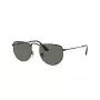 Ray-Ban Frank RB3958 päikeseprillid unisex 50/20/145 mm must raam roheline polariseeritud