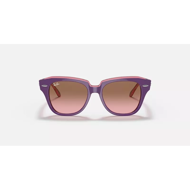 Ray-Ban Junior RB9186S711814 Päikeseprillid - Nelinurkne raam, tumesinised läätsed, 46mm