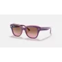 Ray-Ban Junior RB9186S711814 Päikeseprillid - Nelinurkne raam, tumesinised läätsed, 46mm