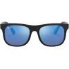 Ray-Ban Junior RJ9069S702855 Päikeseprillid Läbipaistev Sinine 48mm
