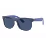 Ray-Ban Junior RJ9069S706080 Laste päikeseprillid Phantos läbipaistev sinine hall klassikaline 48mm