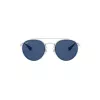Ray-Ban Junior RJ9647S212804 Laste päikeseprillid - Läikiv must/hall - 46/21/130 mm