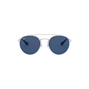 Ray-Ban Junior RJ9647S212804 Laste päikeseprillid - Läikiv must/hall - 46/21/130 mm