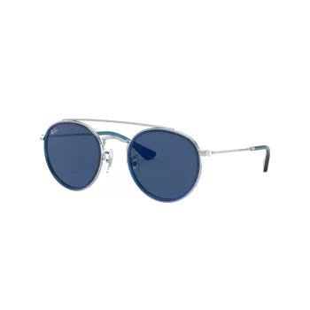 Ray-Ban Junior RJ9647S212804 Laste päikeseprillid - Läikiv must/hall - 46/21/130 mm