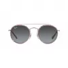Ray-Ban Junior RJ9647S2908G4 Laste päikeseprillid, ruudukujuline, läbipaistev hall raam, hall gradientlääts, 46 mm läätse laius