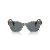 Ray-Ban RB0880S 66353R Päikeseprillid Naistele Läbipaistev Pruun Ruut 52mm