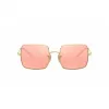 Ray-Ban RB1971 Square 1971 Classic Päikeseprillid Kuldne Roosa-Pruun Gradient 54mm