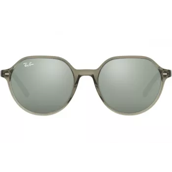 Ray-Ban RB2195 Hawkeye Päikeseprillid Läbipaistev Hall Hele Sinine/Lilla Gradient 51mm