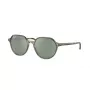 Ray-Ban RB2195 Hawkeye Päikeseprillid Läbipaistev Hall Hele Sinine/Lilla Gradient 51mm