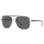 Ray-Ban RB2198 The Hawkeye päikeseprillid, läbipaistev hall sinise gradiendiga 56/14/145 mm, unisex
