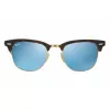 Ray-Ban RB3016 Clubmaster Päikeseprillid 51/21/145 Havana Green Mirror Silver
