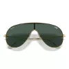 Ray-Ban RB3597 Wings Päikeseprillid, Läbipaistev Hall Raam, Hall Gradient Lääts, 133mm