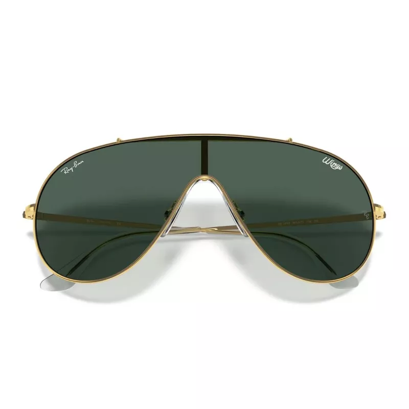 Ray-Ban RB3597 Wings Päikeseprillid, Läbipaistev Hall Raam, Hall Gradient Lääts, 133mm
