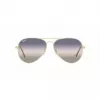Ray-Ban RB3689001GE55 Aviator Päikeseprillid Unisex 55/14/140 mm Kuldne Titaan Pruun Gradient