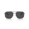 Ray-Ban RB3699 Unisex Päikeseprillid, Gunmetal raam, Hall Gradient Läätsed 56mm