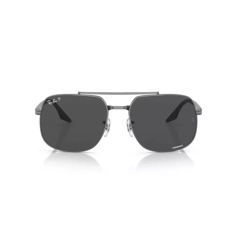 Ray-Ban RB3699 Unisex Päikeseprillid, Gunmetal raam, Hall Gradient Läätsed 56mm