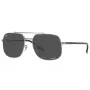 Ray-Ban RB3699 Unisex Päikeseprillid, Gunmetal raam, Hall Gradient Läätsed 56mm